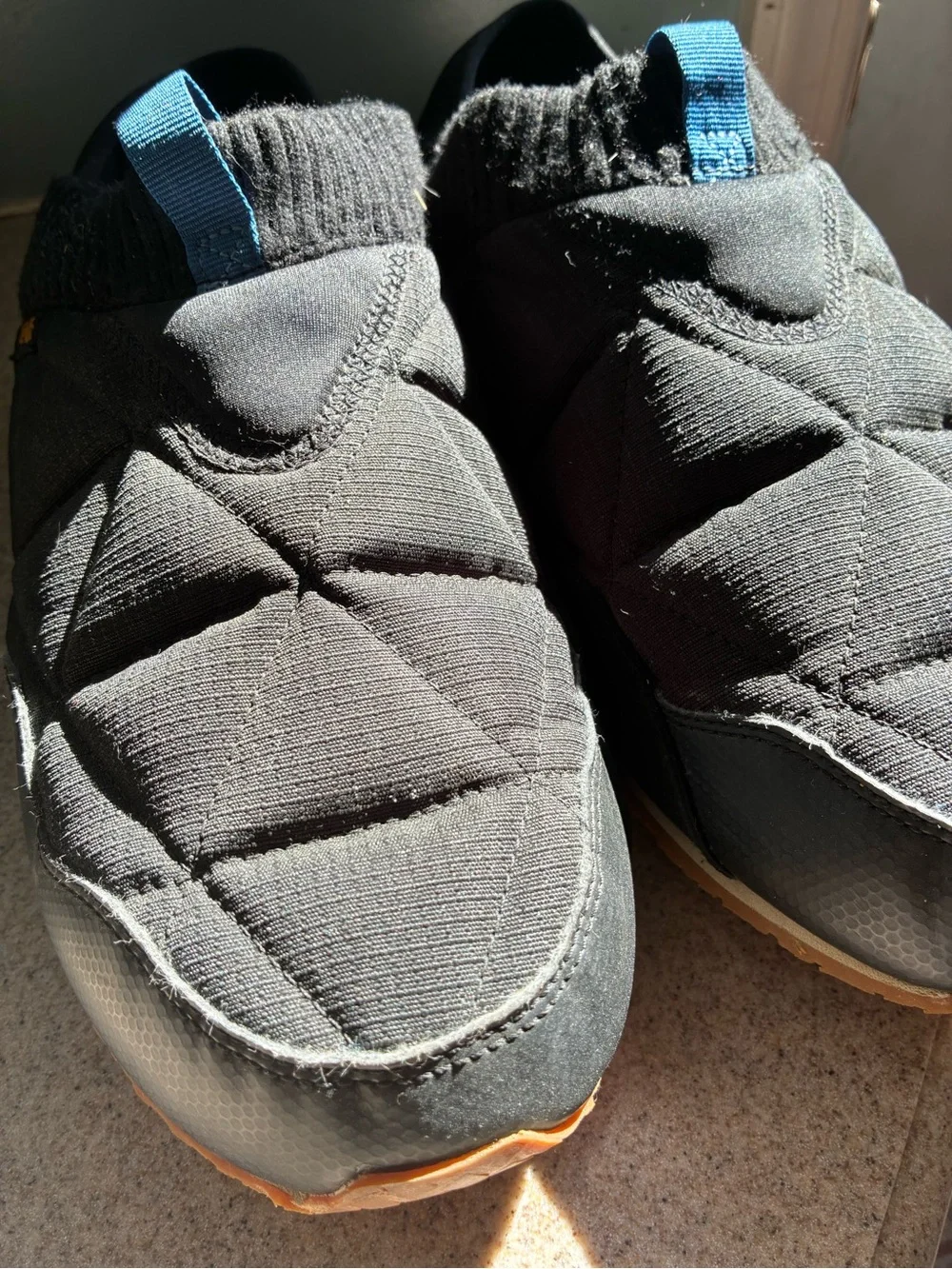Teva Ember Moc Quilted Camp Slip-On Shoes Black Men’s Size 13